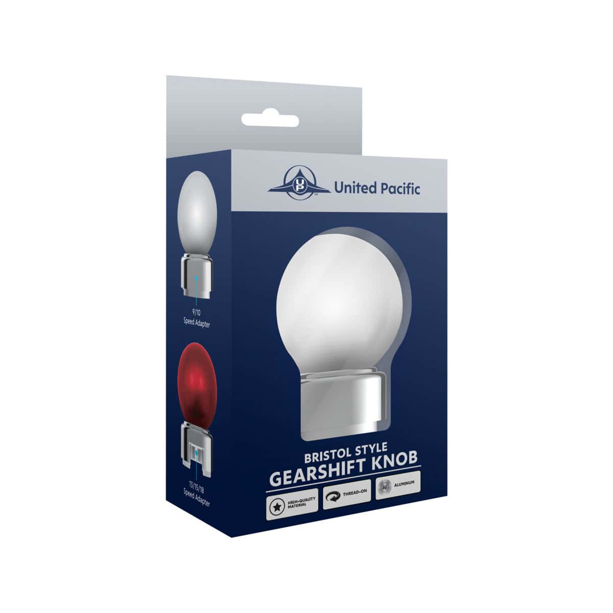 Thread-On Bristol Style Gearshift Knob With 9/10 Speed Adapter 4 Thread-On Bristol Style Gearshift Knob with 9/10 Speed Adapter