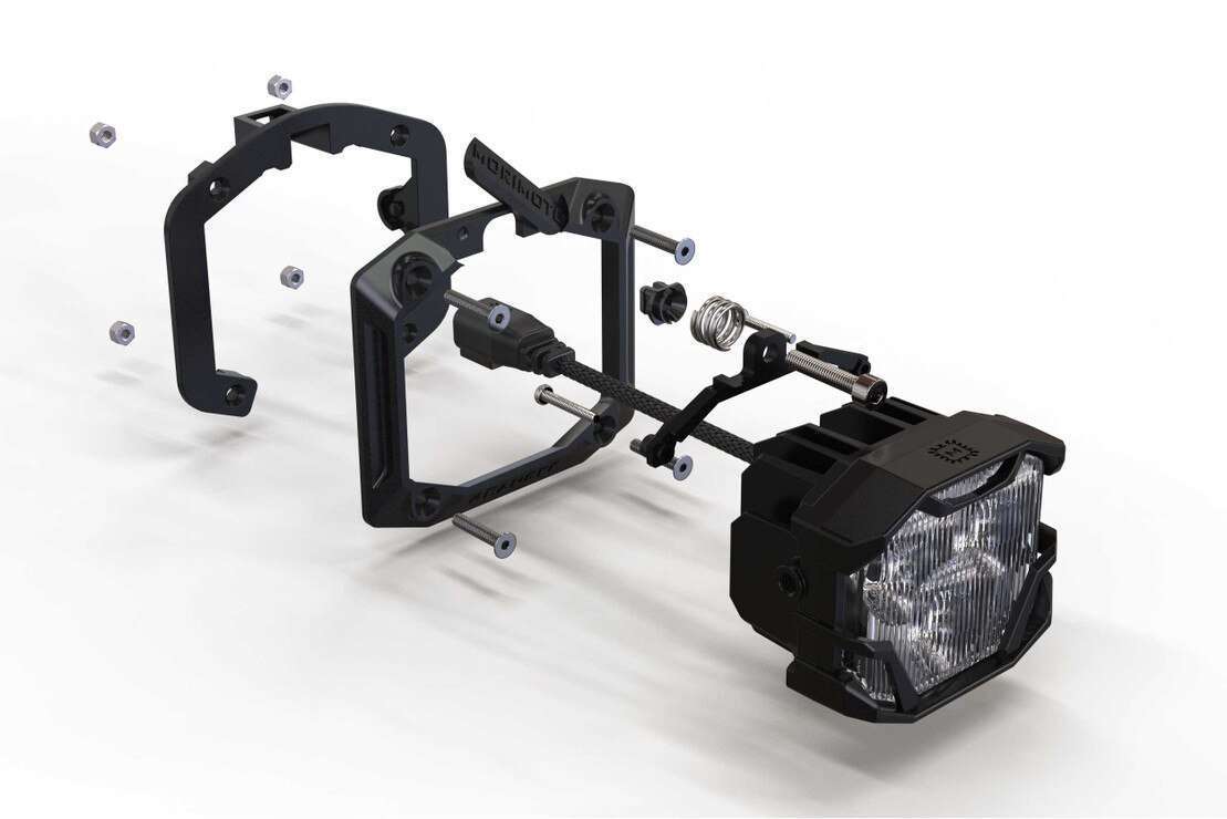 Morimoto 4Banger Pods Flush Mounting Kit 3 Morimoto | Flush Mounting Kit: 4Banger Pods
