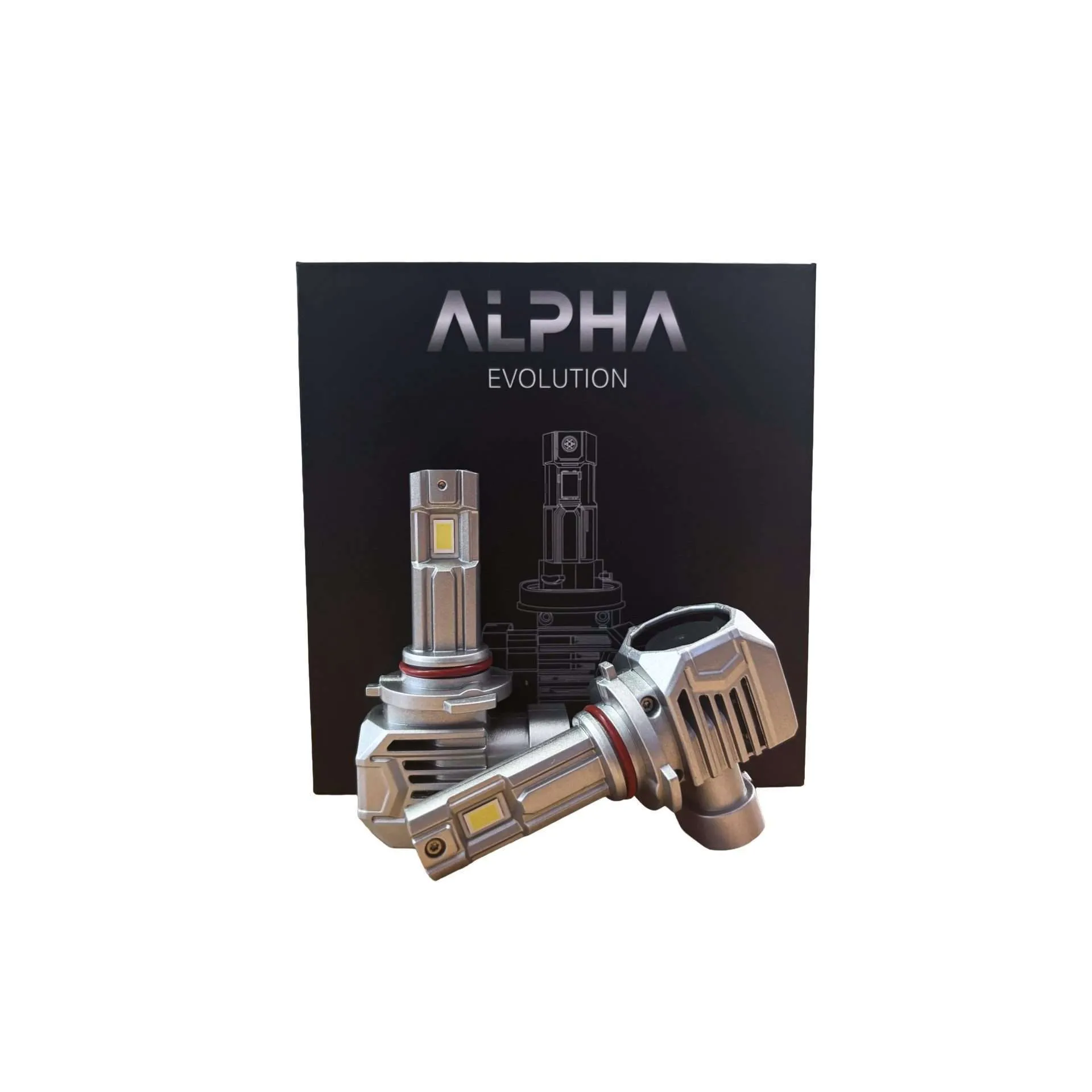 9005 LED Bulbs – Alpha Series Lighting | 11,000 Lumens, 6500K White