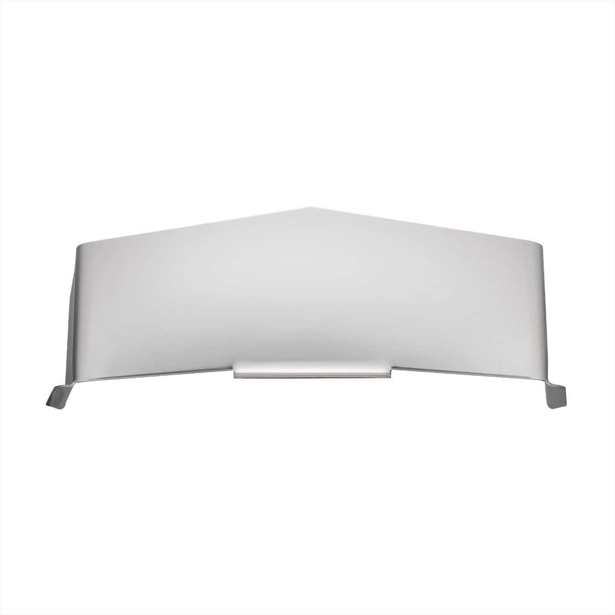 Stainless Steel Flat Top Visor for 4" x 6" Headlights