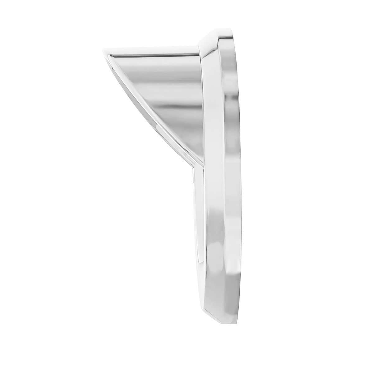 2.5" Chrome Light Bezel with Visor