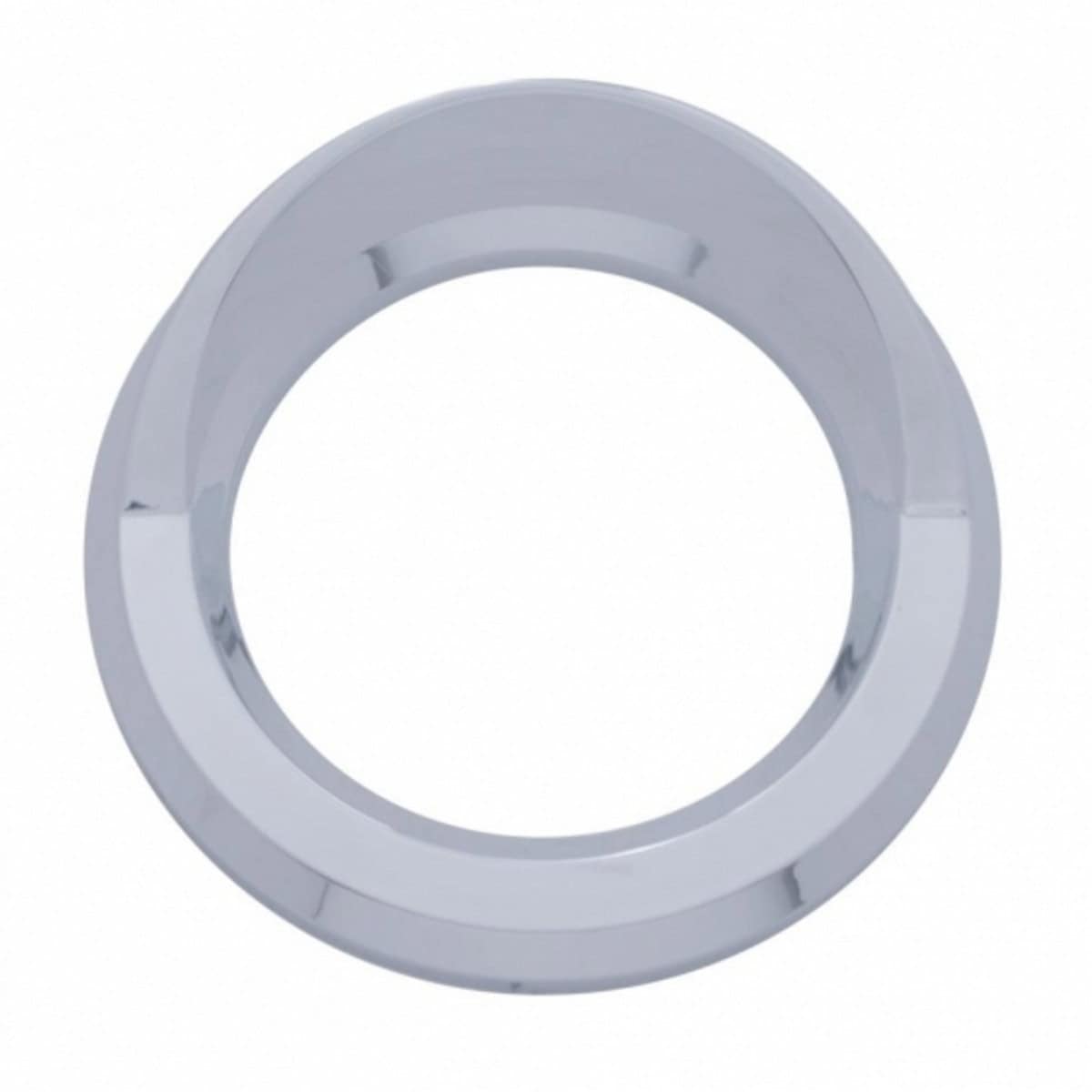 4" Chrome Security Ring with Snap-On Visor