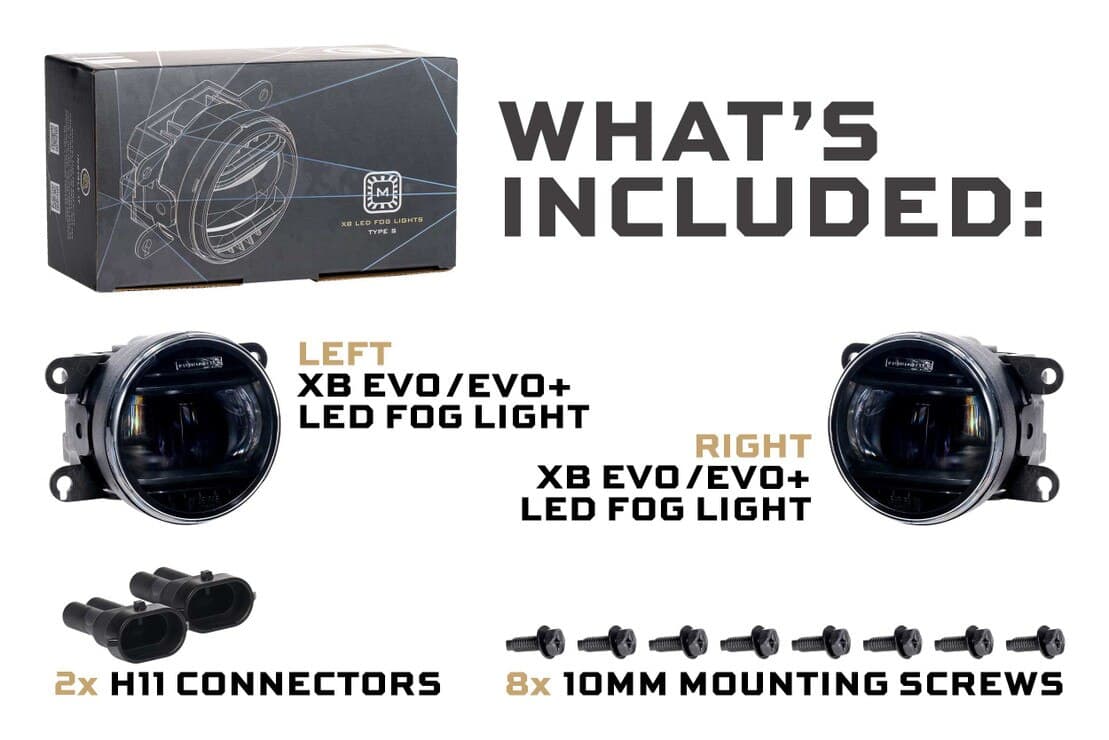 Morimoto Honda Civic SI (13-15) XB Evo+ LED Fog Lights