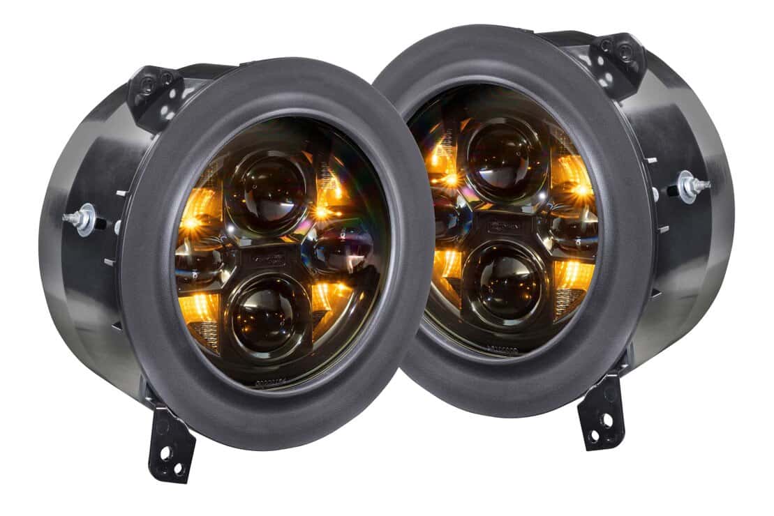 Morimoto 18+ Jeep Wrangler &Amp; 20+ Jeep Gladiator Jt Sealed7 Led Headlights 3 Morimoto 18+ Jeep Wrangler & 20+ Jeep Gladiator JT Sealed7 LED Headlights