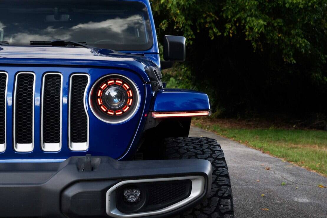 Morimoto 2018+ Jeep Wrangler Jl Xrgb Fender Flare Chop Kit 7 2018+ Jeep Wrangler JL XRGB Fender Flare Chop Kit