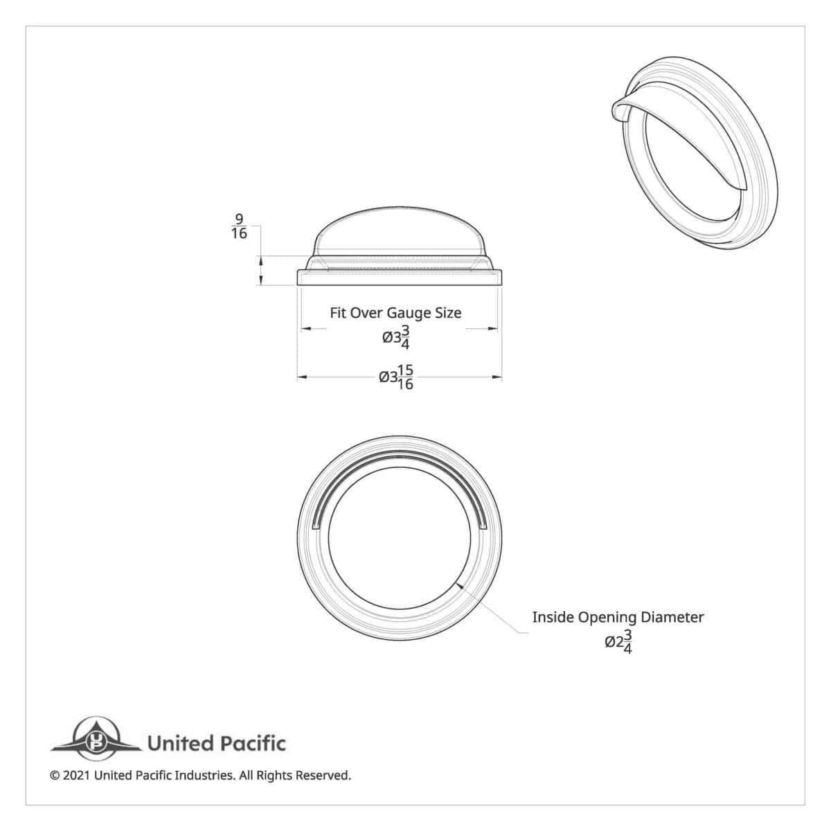 Speed/Tachometer Gauge Cover With Visor For Freightliner &Amp; Peterbilt – Classic Design 4 Speed/Tachometer Gauge Cover With Visor For Freightliner & Peterbilt – Classic Design