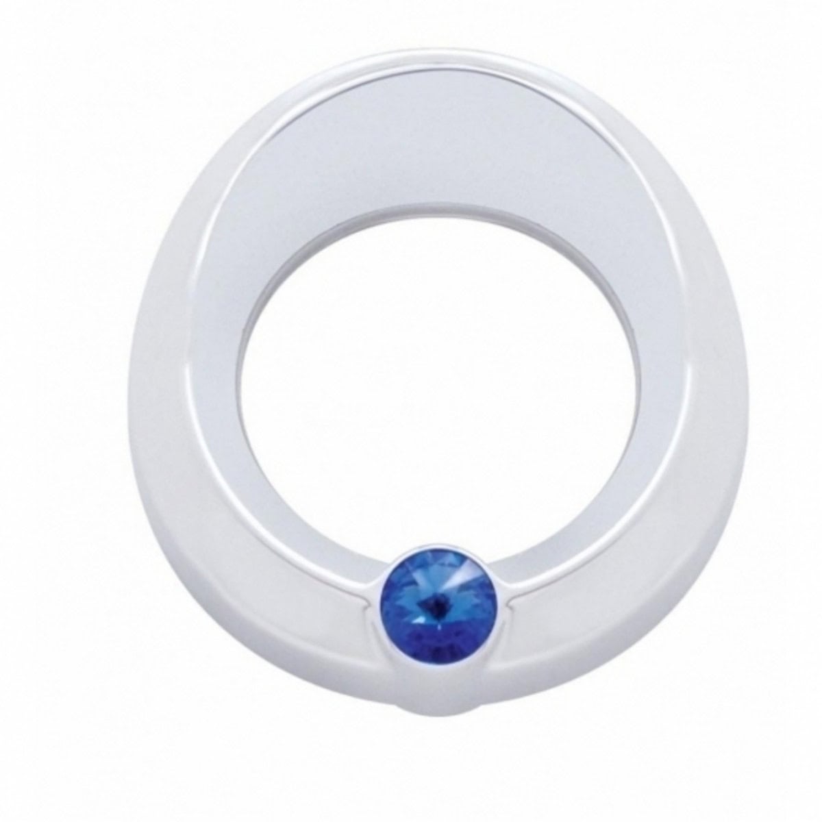 Chrome Gauge Cover with Visor (Multi-colored)