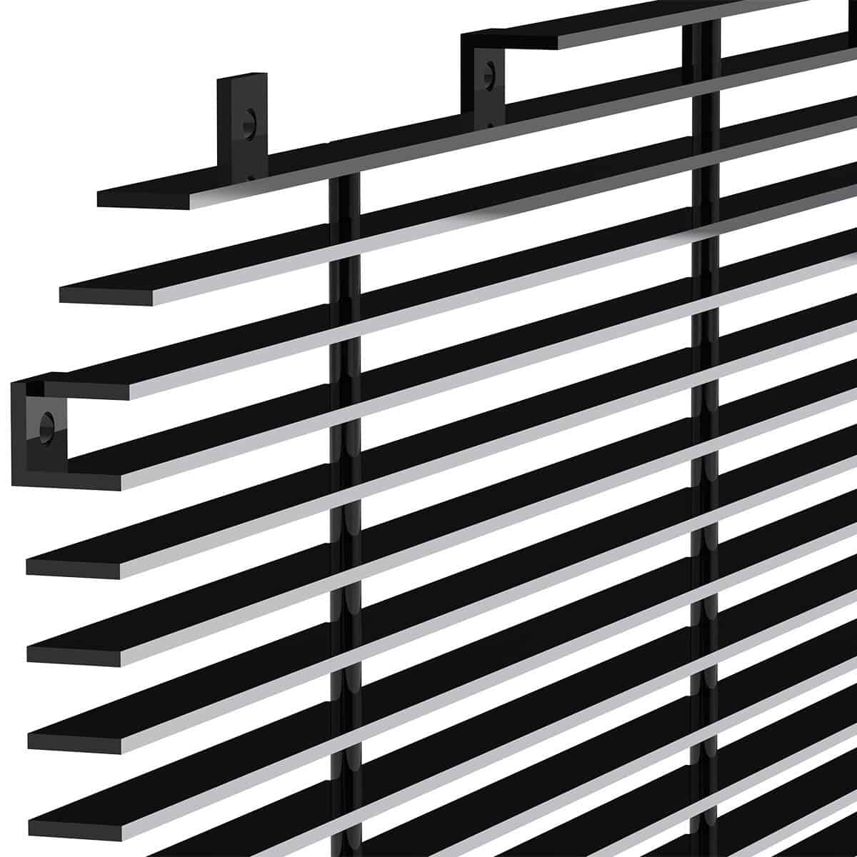 Aluminum Billet Style Grille Insert With Horizontal Bars For Peterbilt 389 (2008–2021) 3 Aluminum Billet Style Grille Insert With Horizontal Bars For Peterbilt 389 (2008–2021)