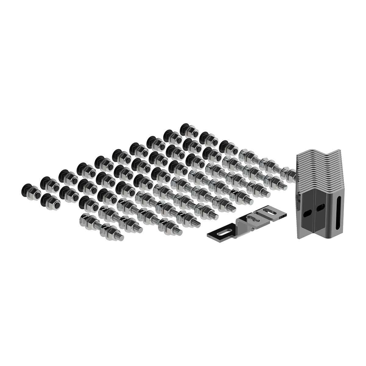 Aluminum Billet Style Grille Insert With Horizontal Bars For Peterbilt 389 (2008–2021) 4 Aluminum Billet Style Grille Insert With Horizontal Bars For Peterbilt 389 (2008–2021)