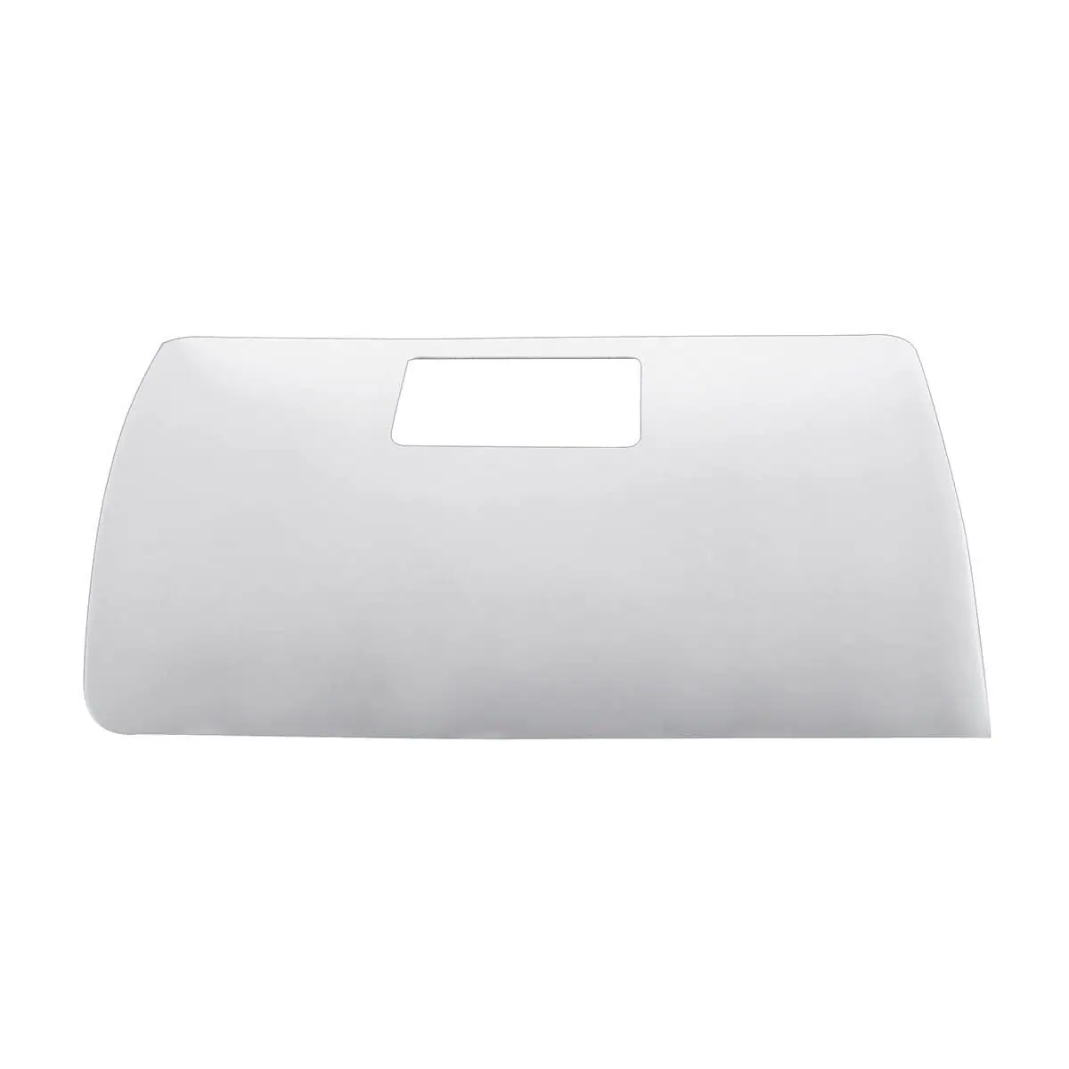 2006+ Peterbilt Stainless Steel Glove Box Cover – Full Overlay (Polished 304 Stainless)