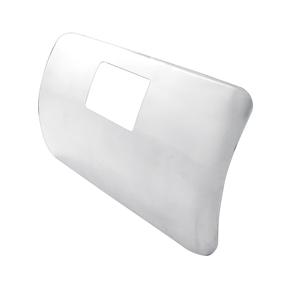 2006+ Peterbilt Stainless Steel Glove Box Cover – Full Overlay (Polished 304 Stainless)