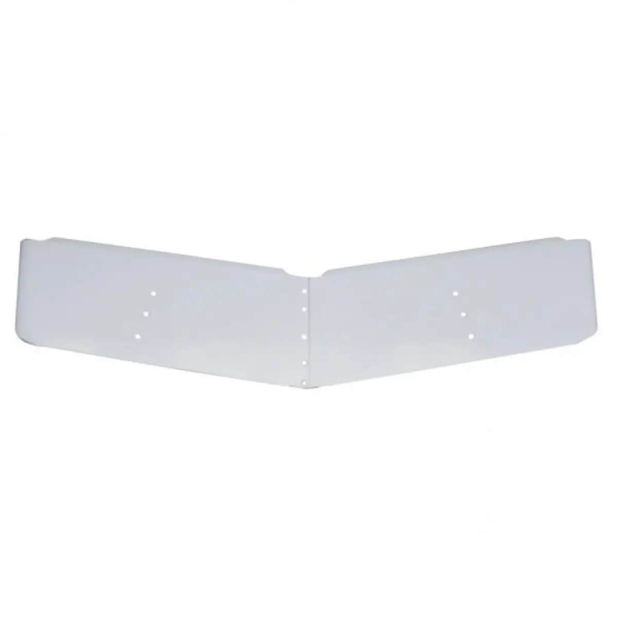 Peterbilt 379 13" SS Drop Sun Visor (Low Roof)