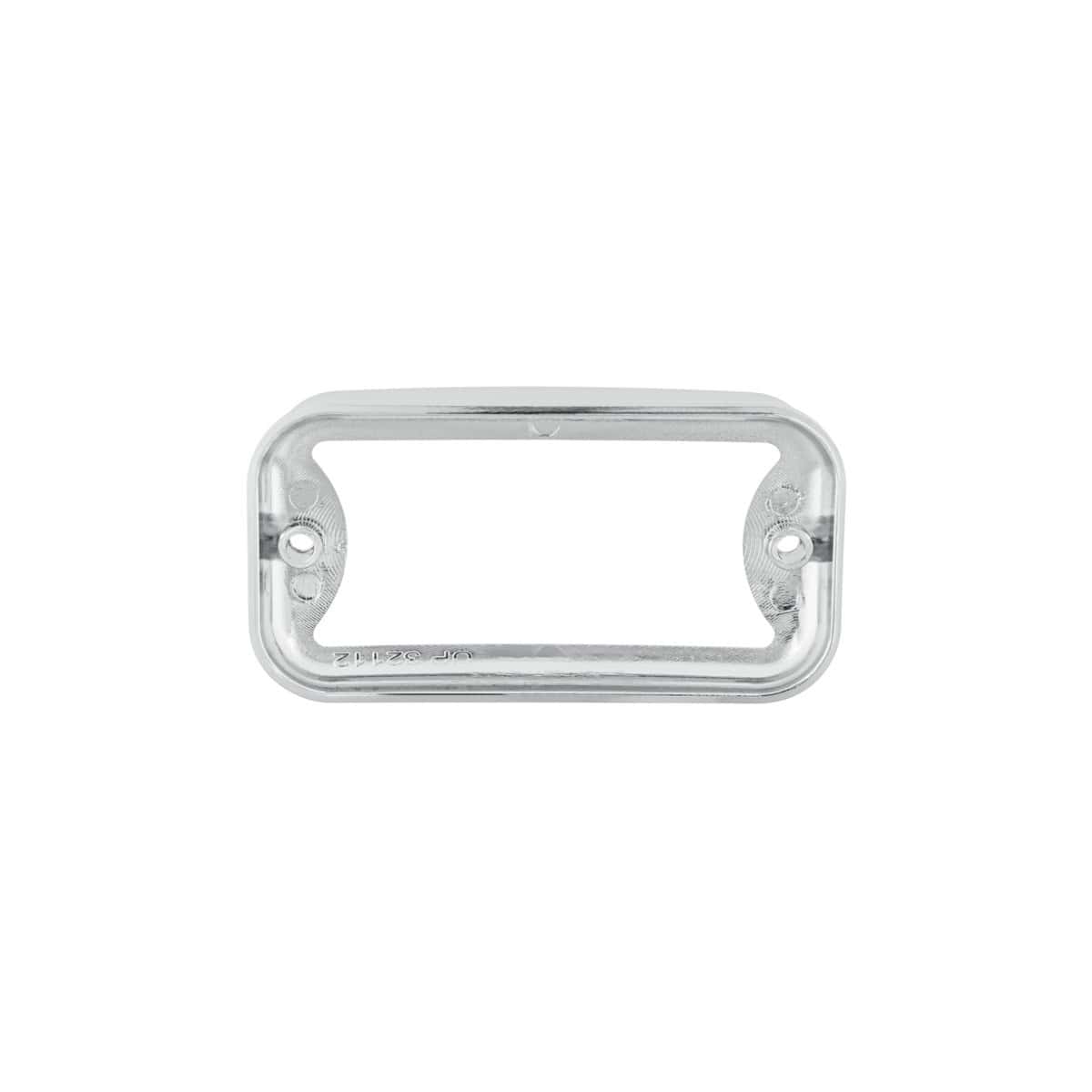 Small Rectangular Light Bezel With Visor 3 Small Rectangular Light Bezel With Visor