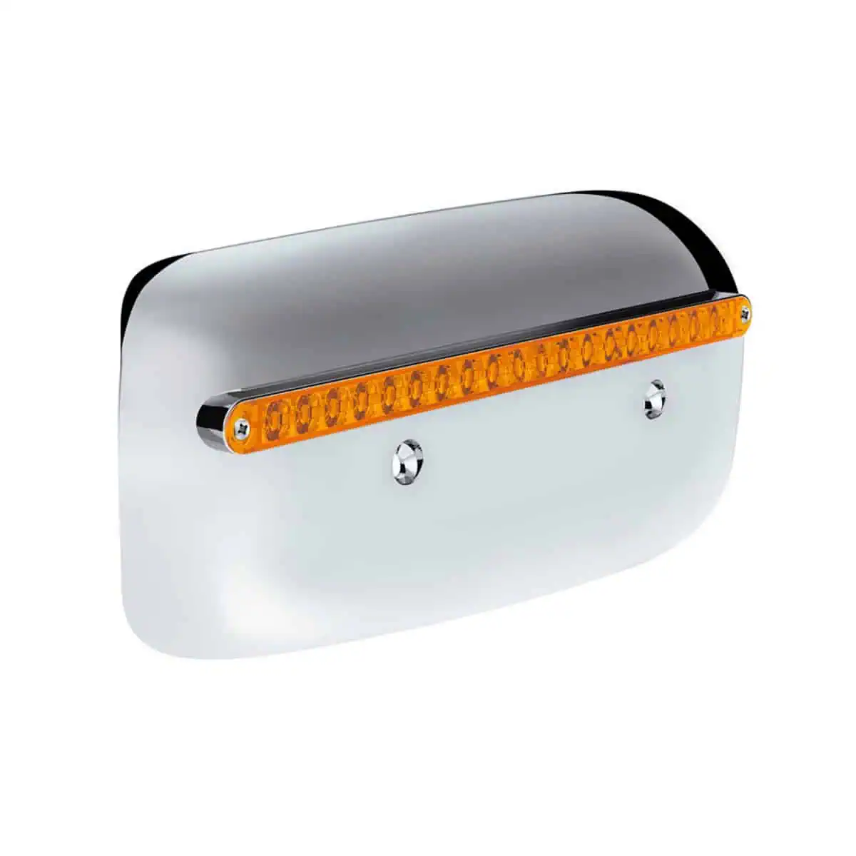 19 LED Rear Headlight Housing Cover For 2008–2023 Peterbilt 389 – Amber LED/Lens