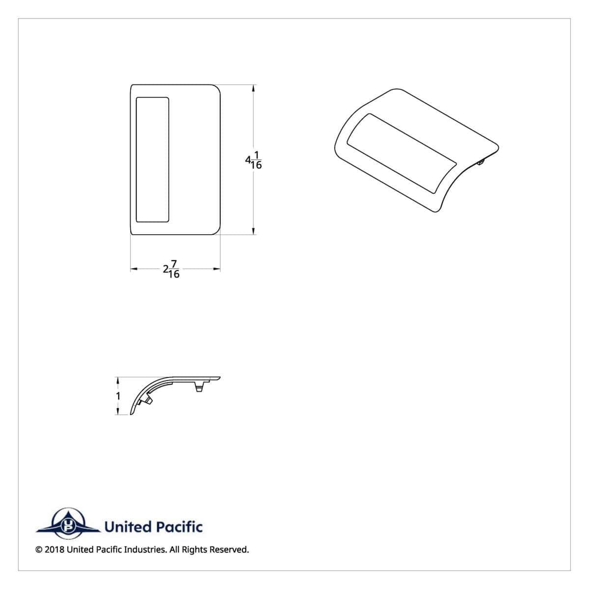 Door Courtesy Light Lens For 2006+ Peterbilt 7 Door Courtesy Light Lens For 2006+ Peterbilt