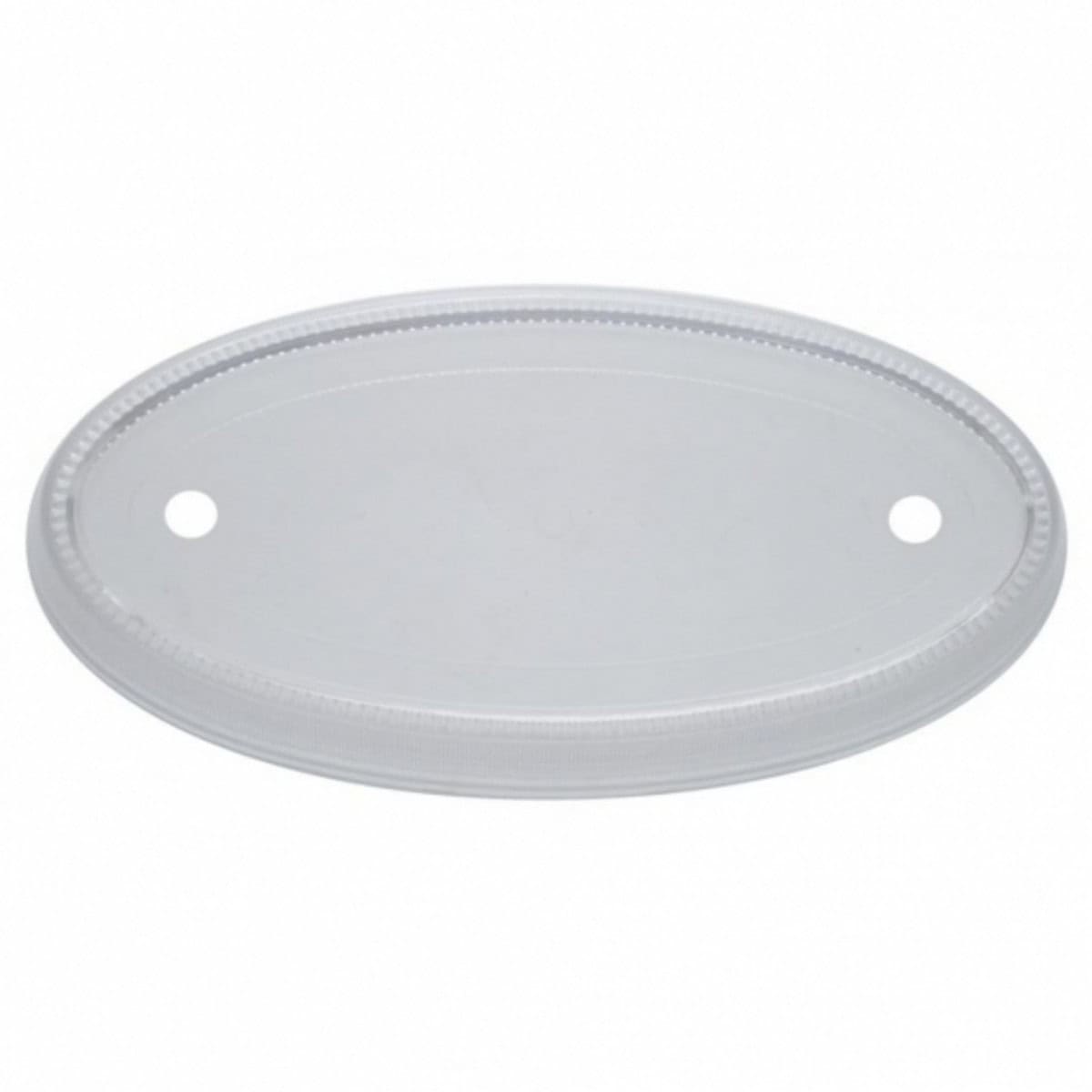 Large Peterbilt Emblem Lens – Clear Replacement for 32 LED Emblem Light