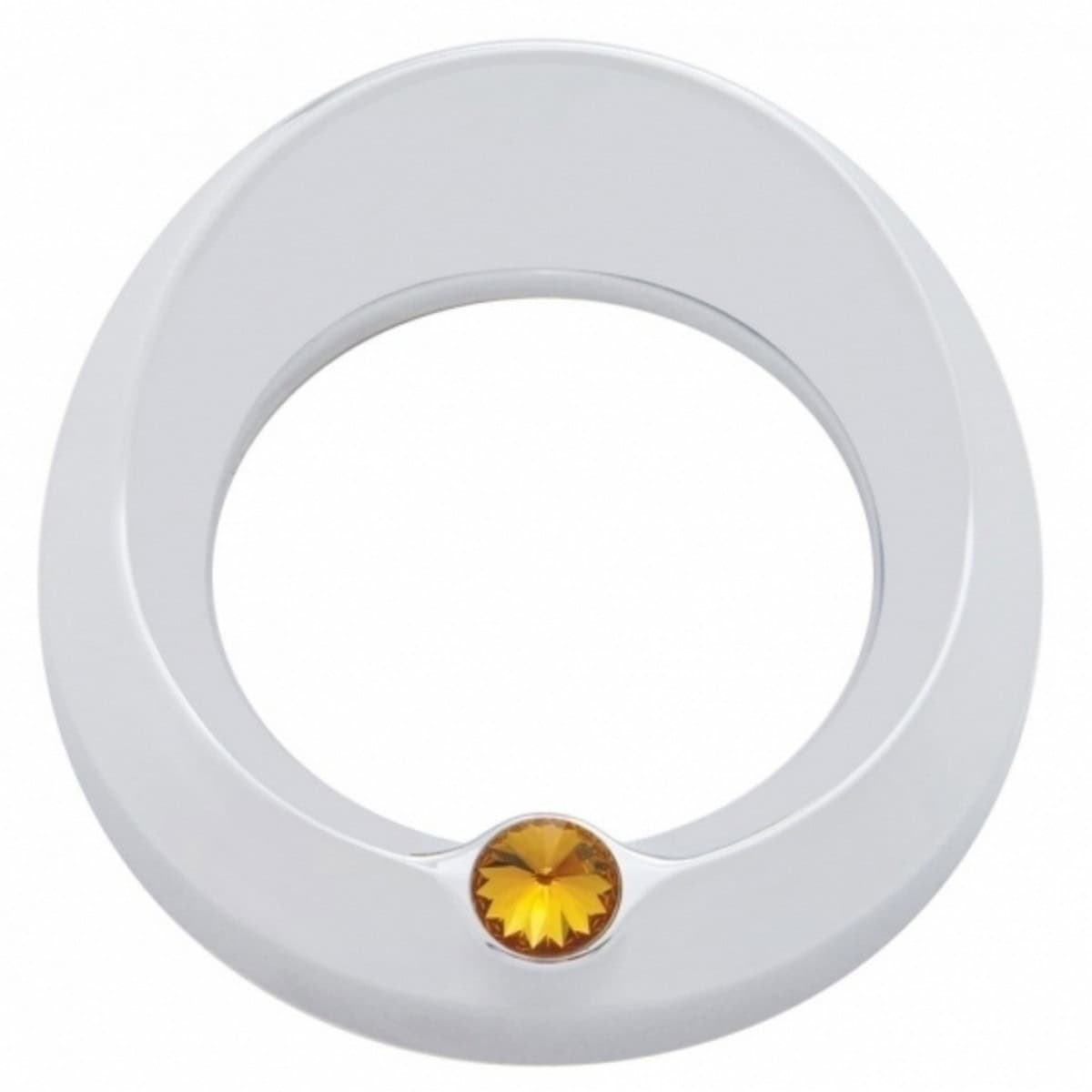 Signature Series Gauge Cover With Visor & Crystal For 3-3/4" Speed/Tachometer Gauges