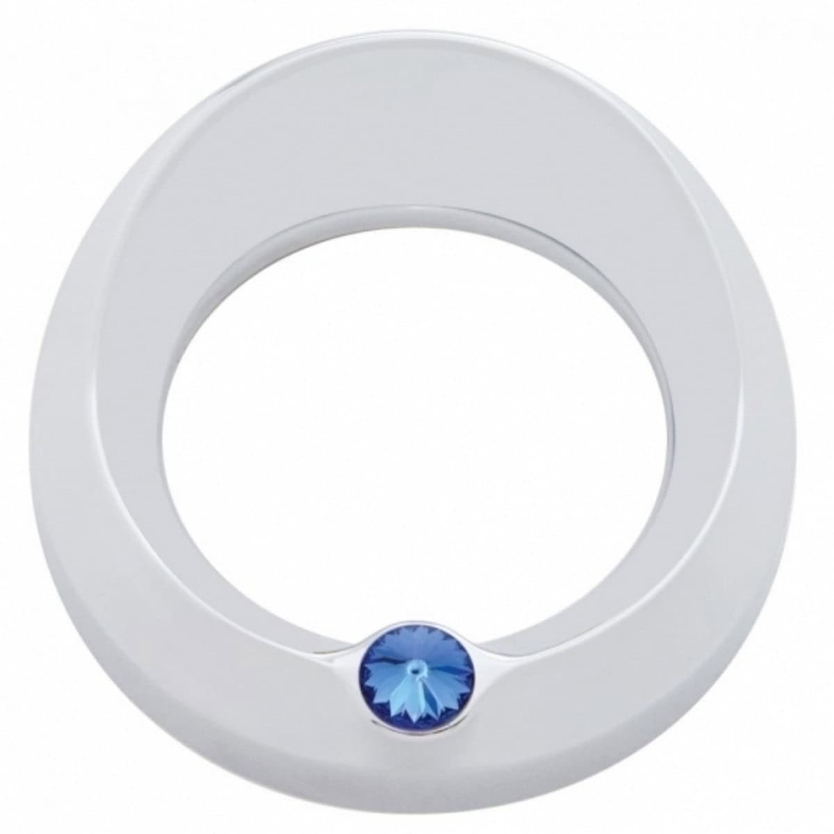 Signature Series Gauge Cover With Visor & Crystal For 3-3/4" Speed/Tachometer Gauges