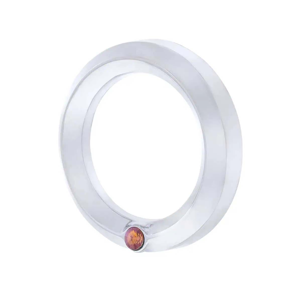 Signature Series Small Gauge Cover For Peterbilt (2006+) With Crystal Accent