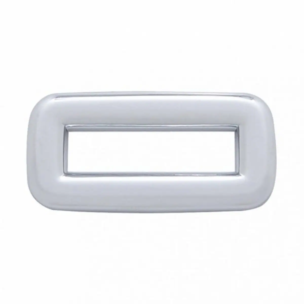 Chrome Plastic Toggle Switch Label Cover For 2002+ Peterbilt (Card of 6)
