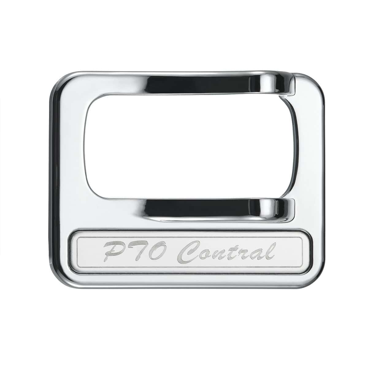 Chrome Plastic Rocker Switch Cover With Stainless Plaque For Peterbilt – Function Series