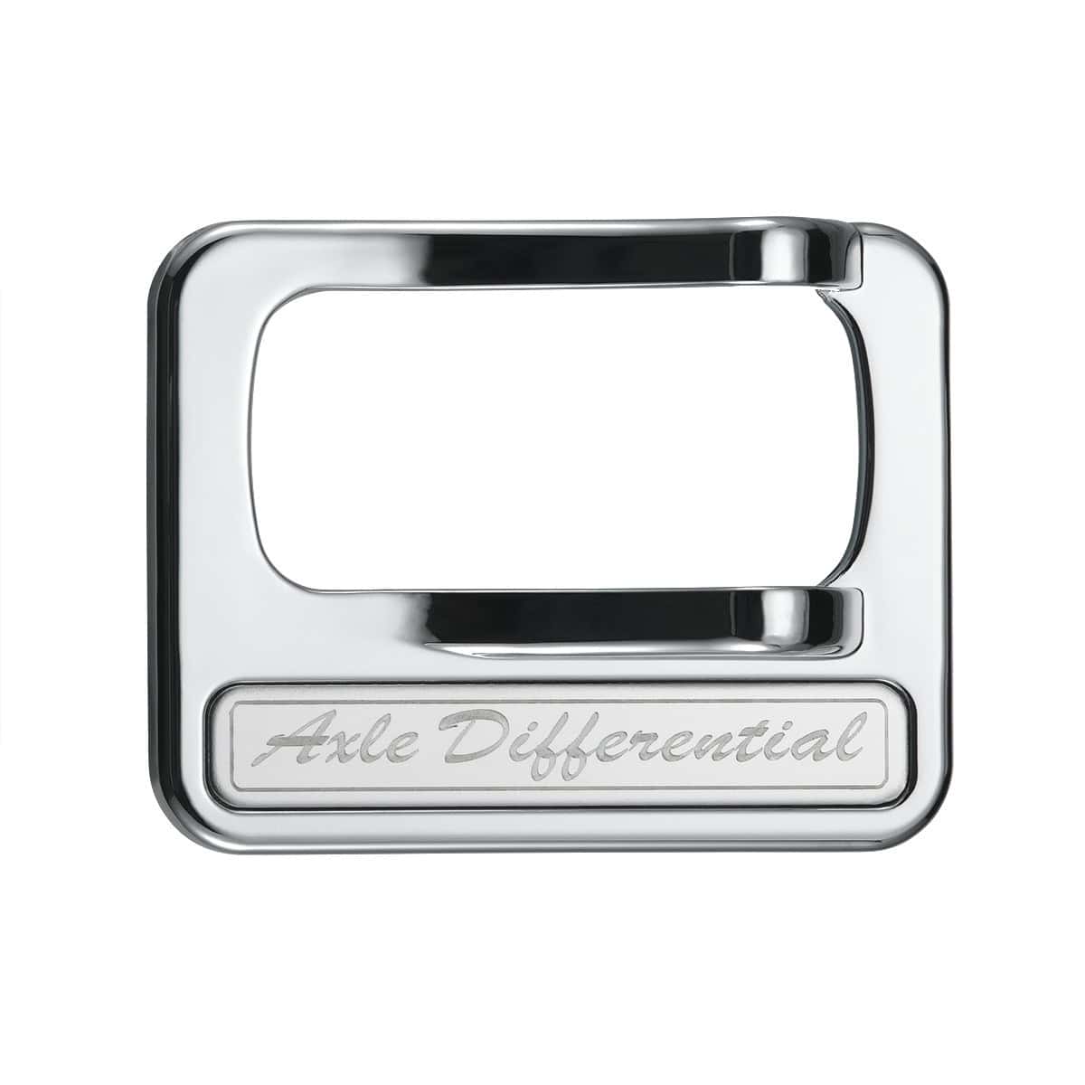 Chrome Plastic Rocker Switch Cover With Stainless Plaque For Peterbilt – Function Series 3 Chrome Plastic Rocker Switch Cover With Stainless Plaque For Peterbilt – Function Series