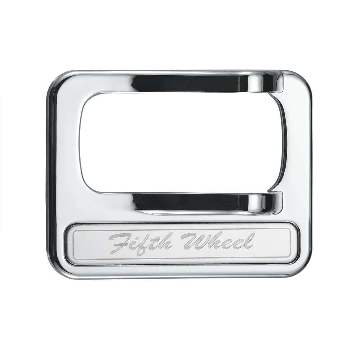 Chrome Plastic Rocker Switch Cover With Stainless Plaque For Peterbilt – Function Series 4 Chrome Plastic Rocker Switch Cover With Stainless Plaque For Peterbilt – Function Series