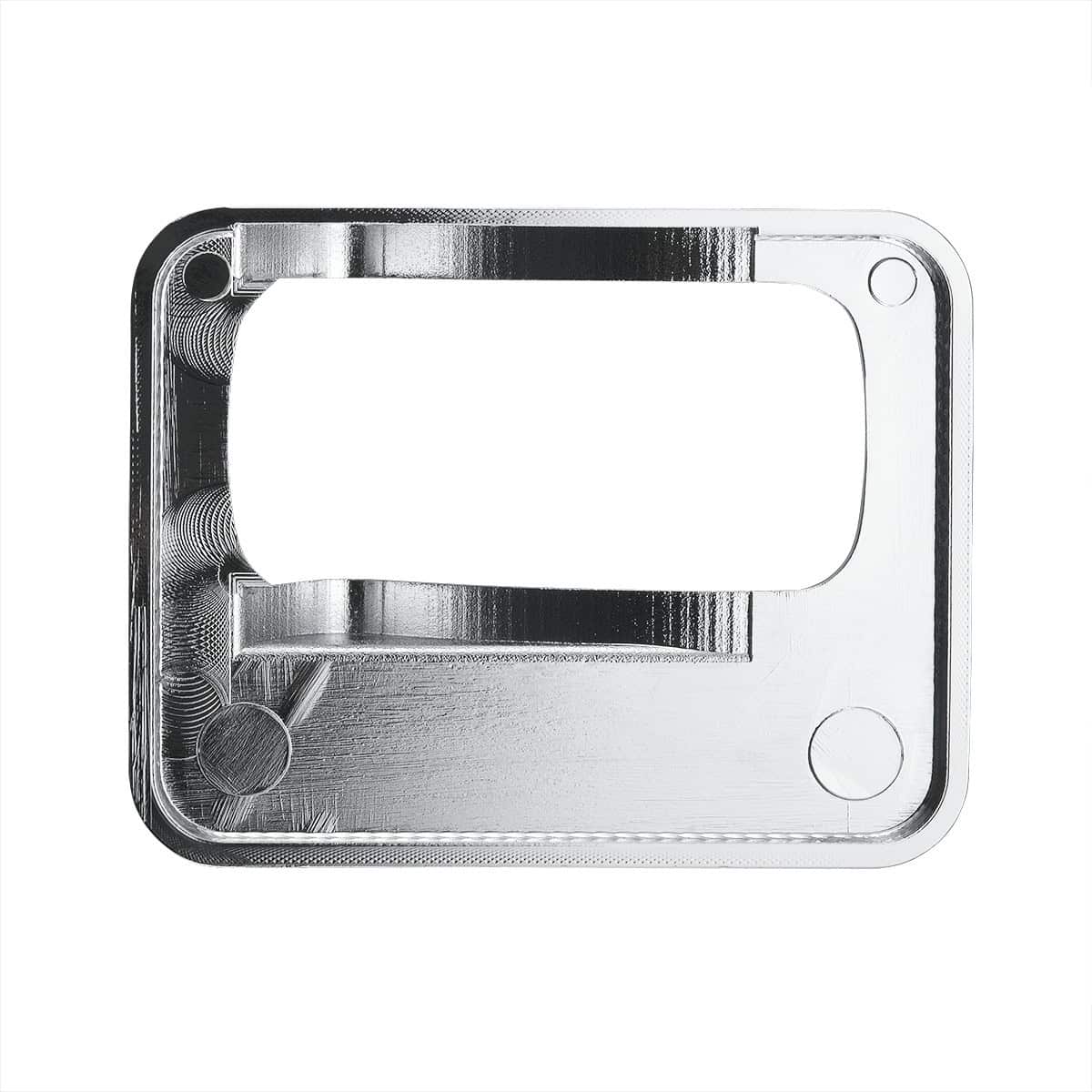 Chrome Plastic Rocker Switch Cover With Stainless Plaque For Peterbilt – Function Series 6 Chrome Plastic Rocker Switch Cover With Stainless Plaque For Peterbilt – Function Series