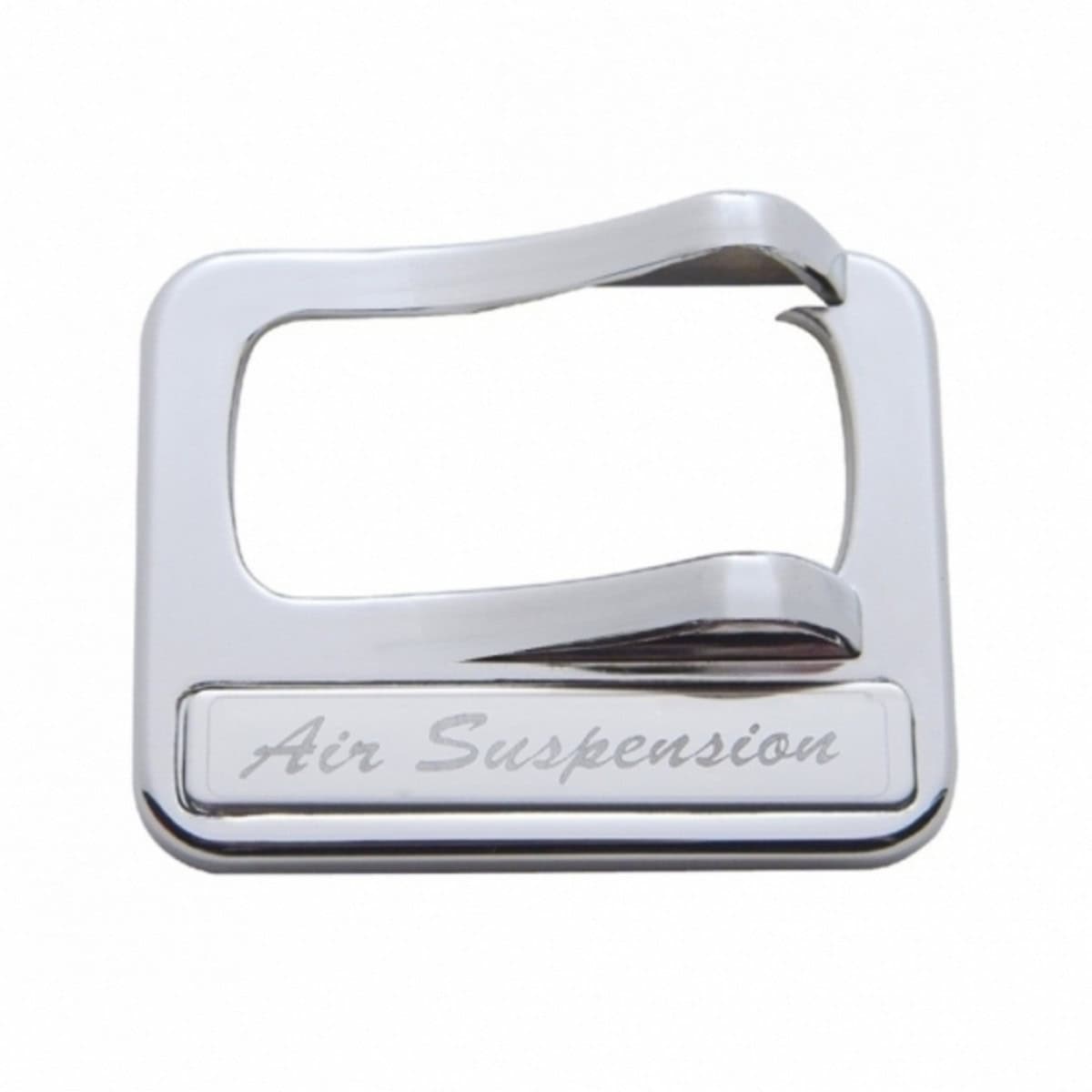 Chrome Plastic Rocker Switch Cover With Stainless Plaque For Peterbilt – Function Series 5 Chrome Plastic Rocker Switch Cover With Stainless Plaque For Peterbilt – Function Series
