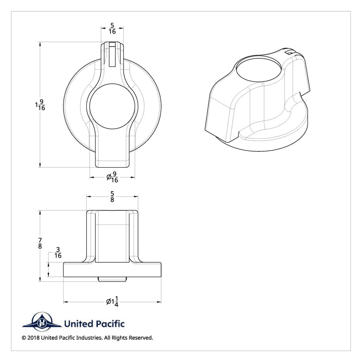 Chrome Plastic A/C Control Knob With Crystal For Peterbilt (2006+) 7 Chrome Plastic A/C Control Knob With Crystal For Peterbilt (2006+)