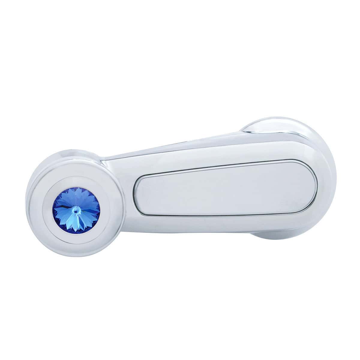 Window Crank For Peterbilt (2006+) With Crystal Accent – Chrome Finish (Multiple Colors)