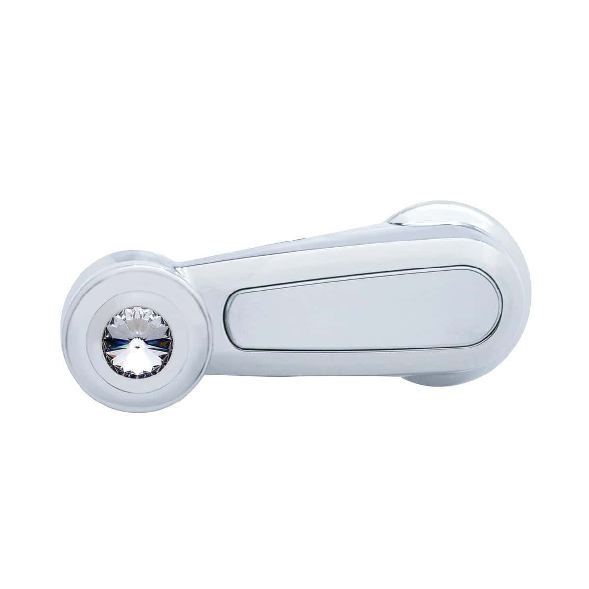 Window Crank For Peterbilt (2006+) With Crystal Accent – Chrome Finish (Multiple Colors)