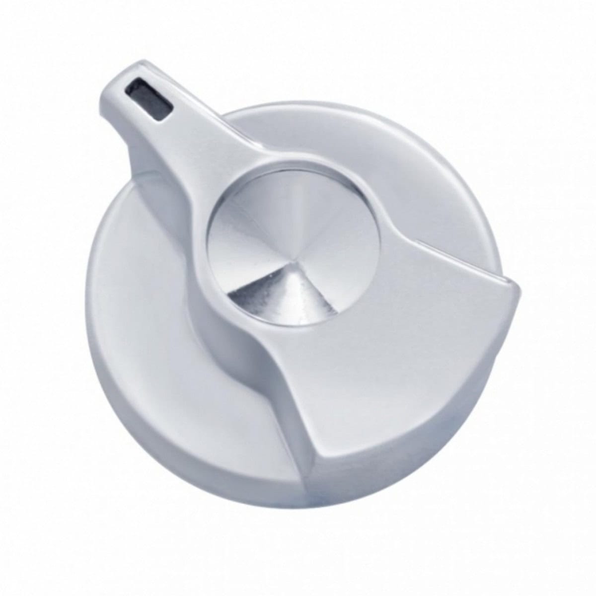Indented Timer Knob For Peterbilt – Chrome Finish (Crystal-Ready Design)