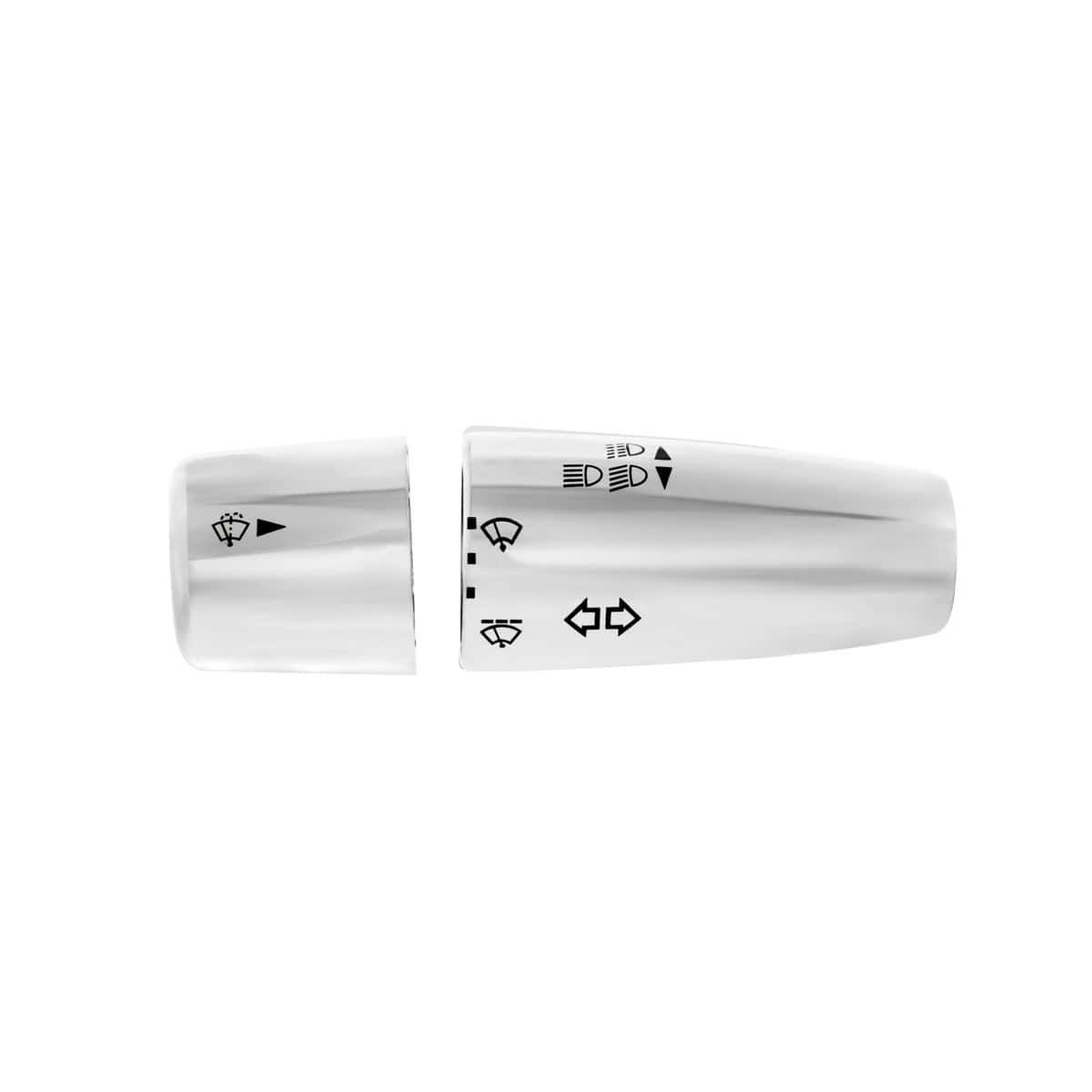 Chrome Plastic Turn Signal Lever Cover For 2006+ Peterbilt & Kenworth Trucks