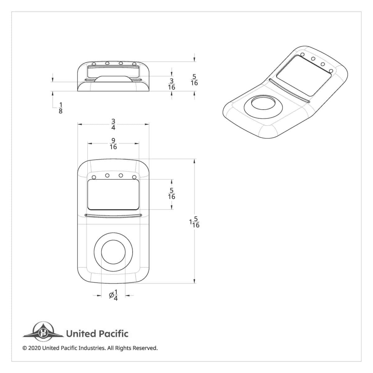 Rocker Switch Cover For Kenworth/Peterbilt – Crystal Series (Card Of 3) 7 Rocker Switch Cover For Kenworth/Peterbilt – Crystal Series (Card of 3)