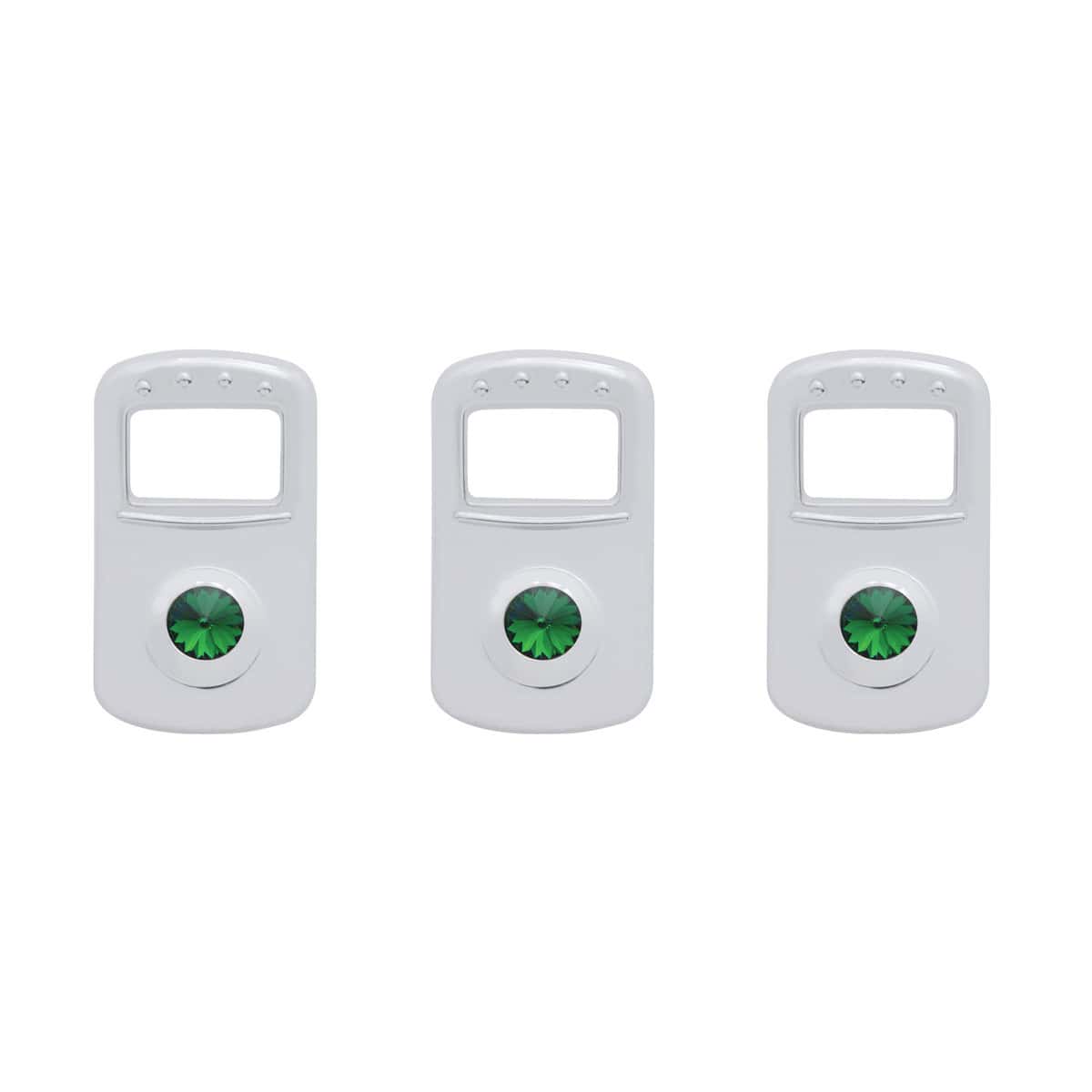 Rocker Switch Cover For Kenworth/Peterbilt – Crystal Series (Card Of 3) 3 Rocker Switch Cover For Kenworth/Peterbilt – Crystal Series (Card of 3)