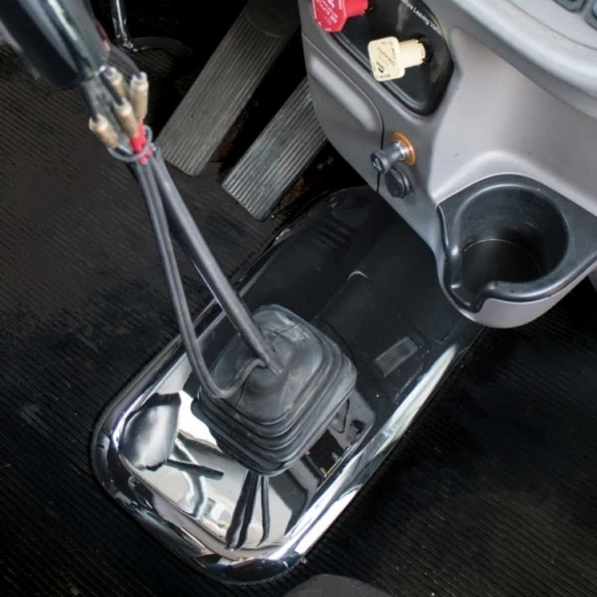 Peterbilt Chrome Shift Plate Cover S22-6041M01-268 3 Peterbilt Chrome Shift Plate Cover (OEM Fit)
