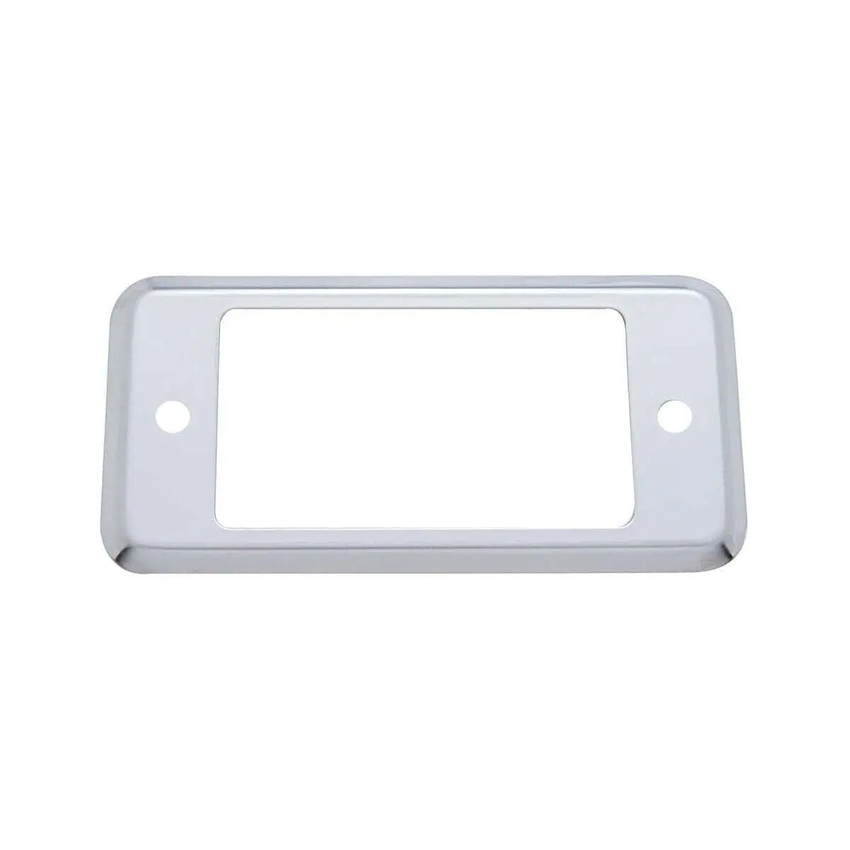 Plain Stainless "A" Panel Pocket Cover for Peterbilt