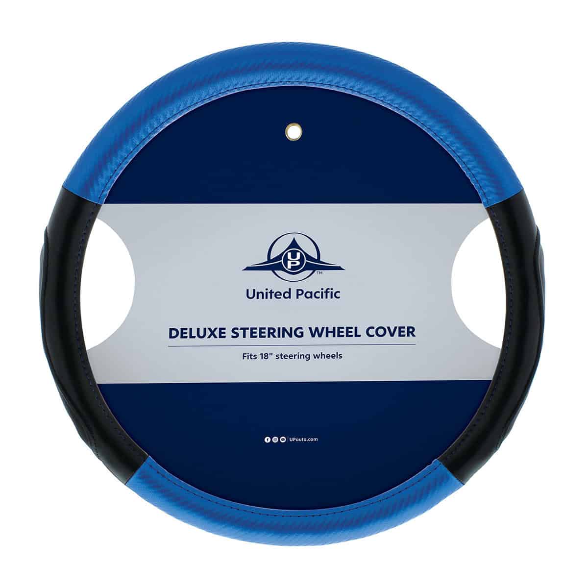 18&Quot; Carbon Fiber Pattern Steering Wheel Cover 4 18" Carbon Fiber Pattern Steering Wheel Cover