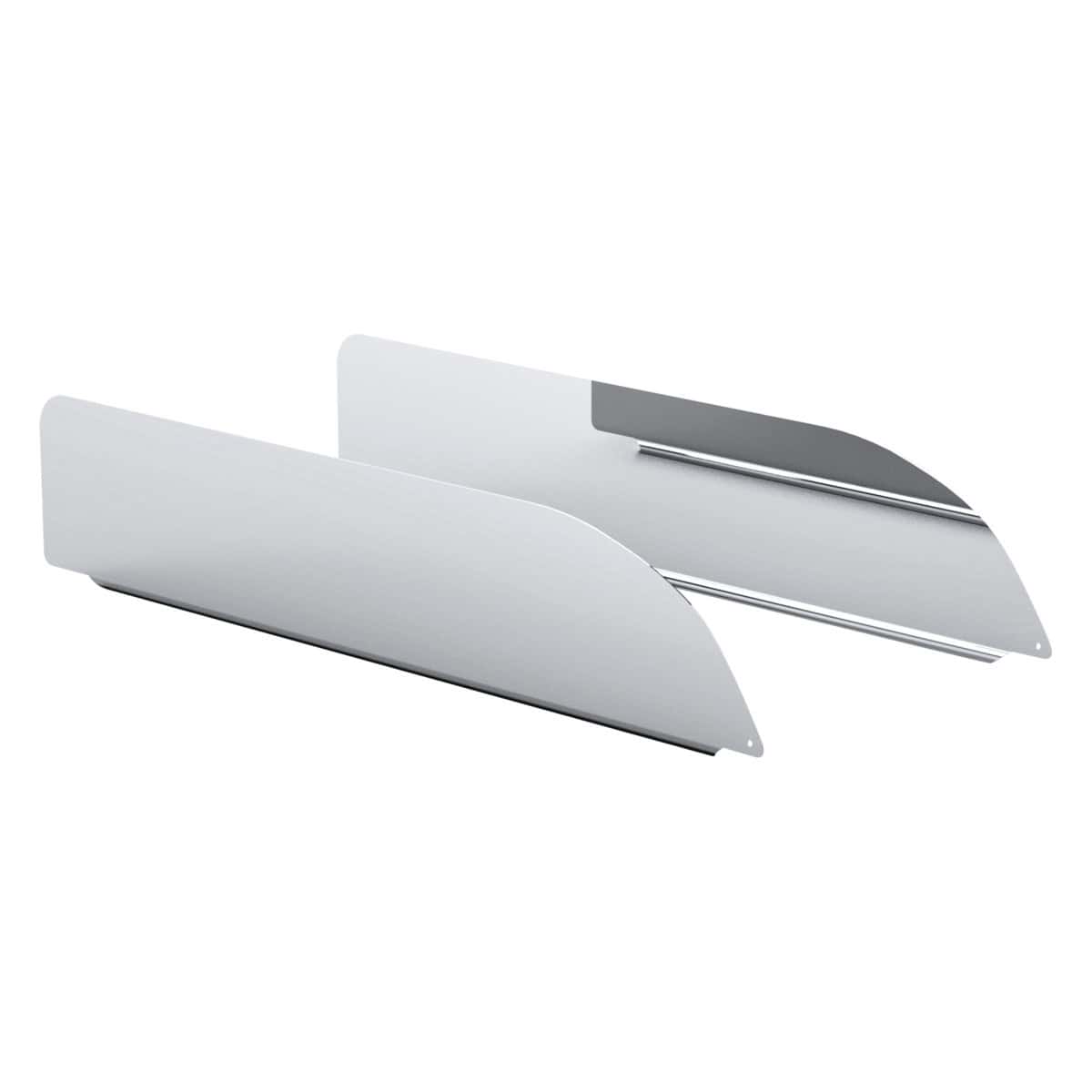 430 Stainless Steel 6" Chop Top Window Trim For 2012-2026 Peterbilt 579 (Pair)