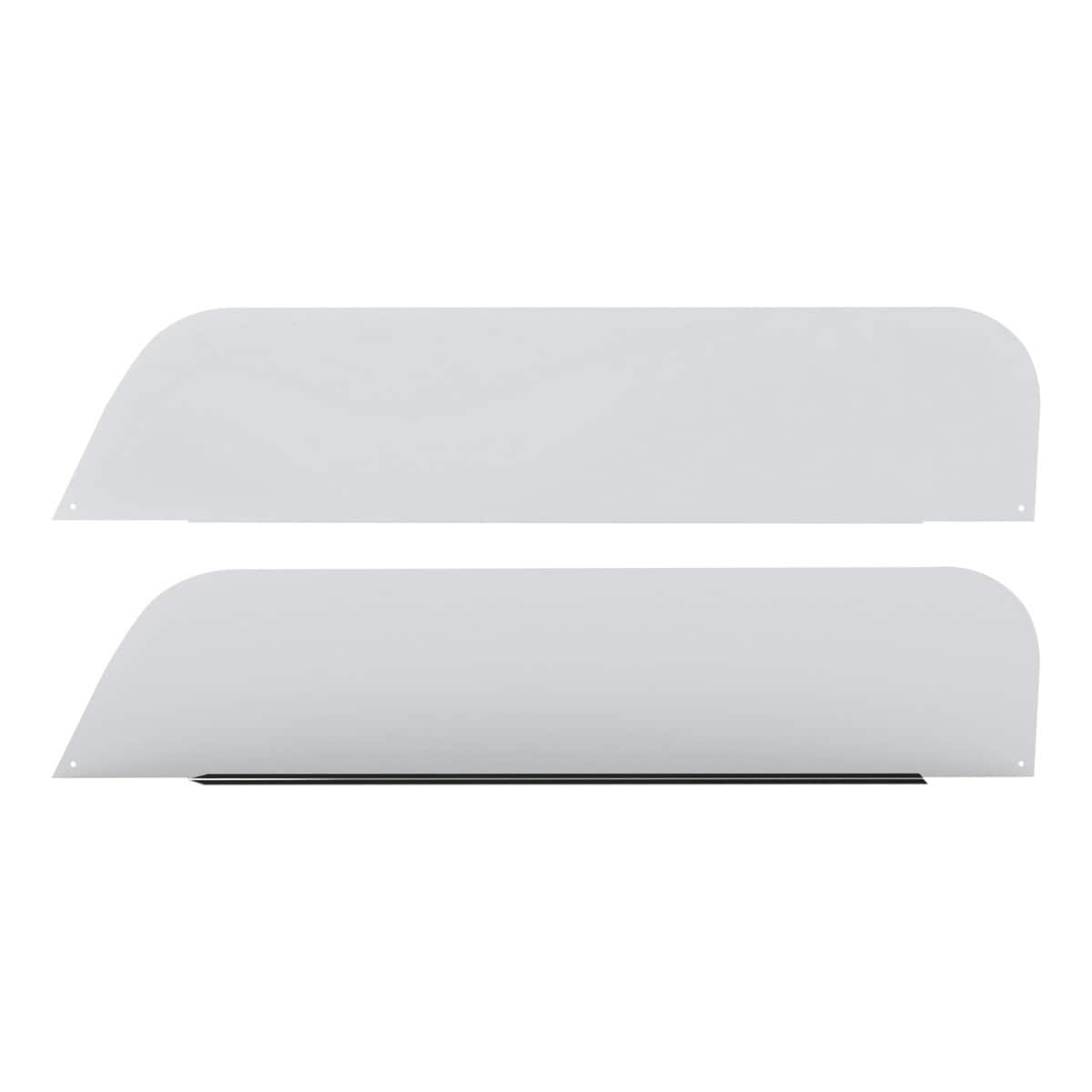 430 Stainless Steel 7&Quot; Chop Top Window Trim For 2018-2026 Freightliner Cascadia (Pair) 1 430 Stainless Steel 7" Chop Top Window Trim For 2018-2026 Freightliner Cascadia (Pair)