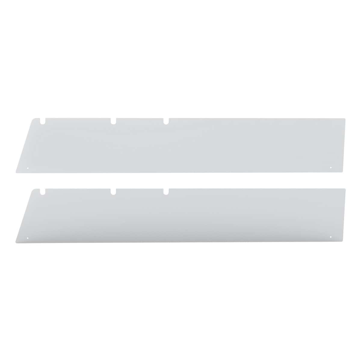 430 Stainless Steel 5" Chop Top Window Trim For 1998-2001 International 4700 (Pair)