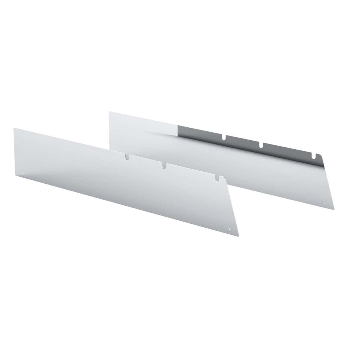 430 Stainless Steel 5" Chop Top Window Trim For 1998-2001 International 4700 (Pair)