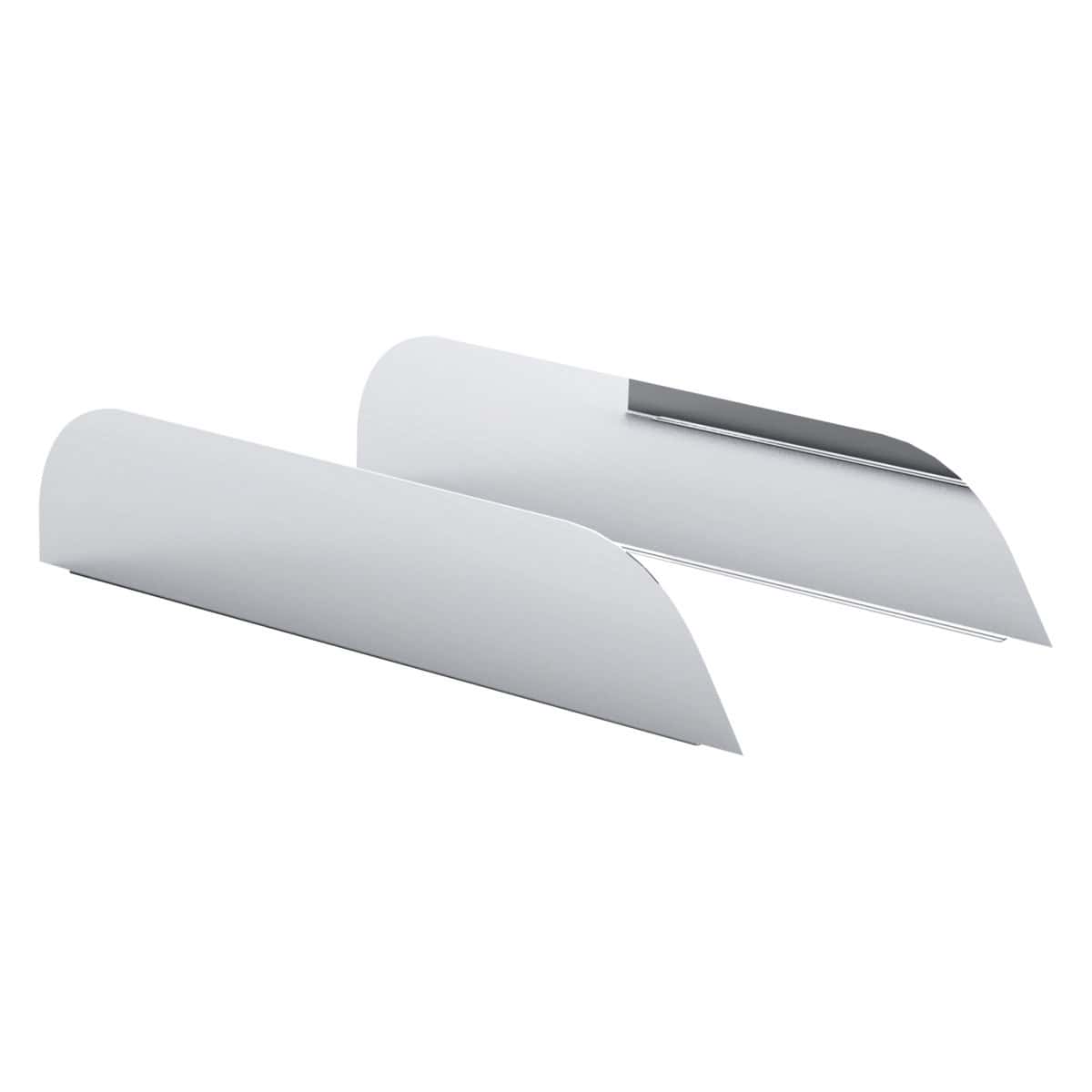 430 Stainless Steel 5.5" Chop Top Window Trim For 2021-2026 Western Star 49X SBA Low Roof (Pair)