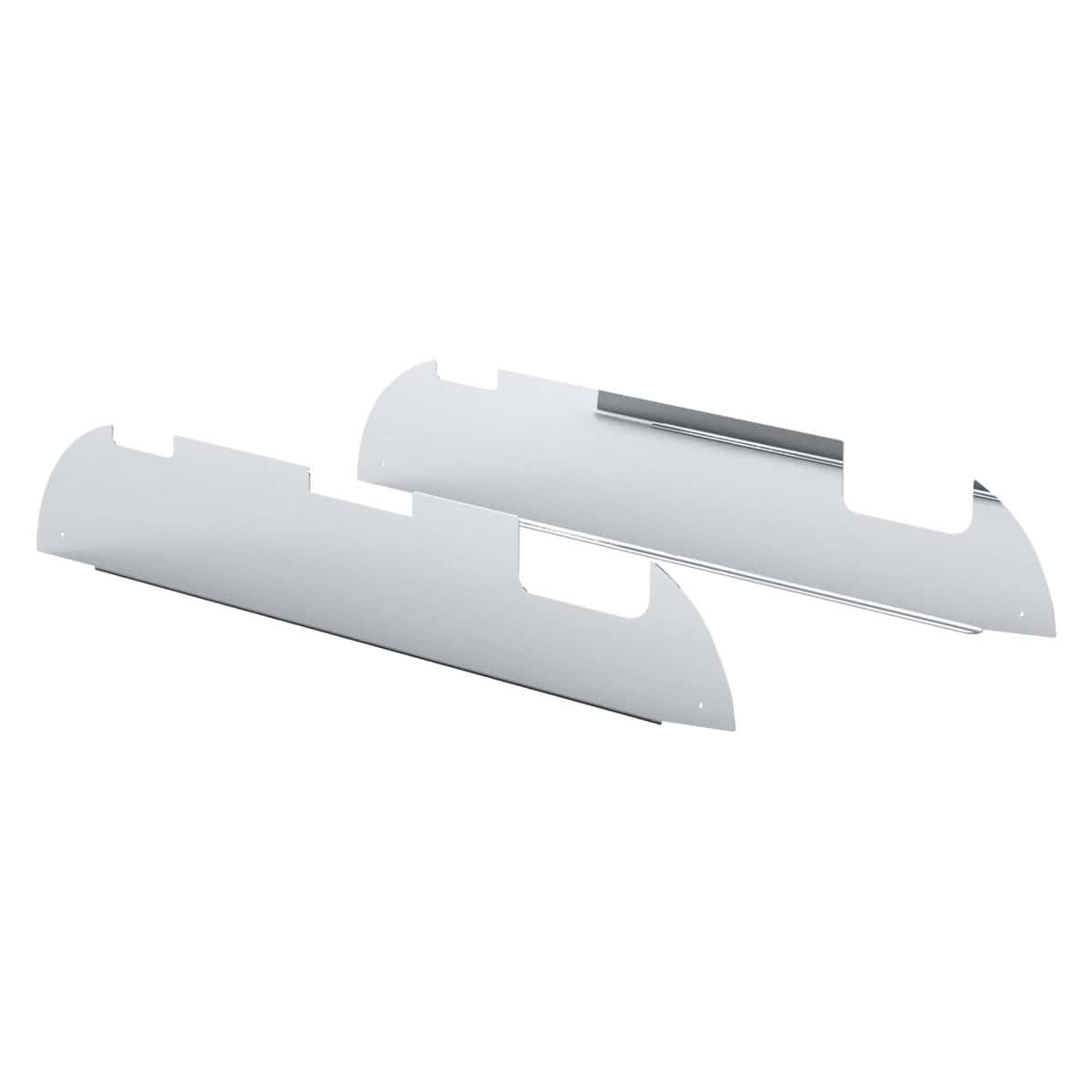 430 Stainless Steel 5" Chop Top Window Trim For 2006+ Mack Pinnacle CH (Pair)