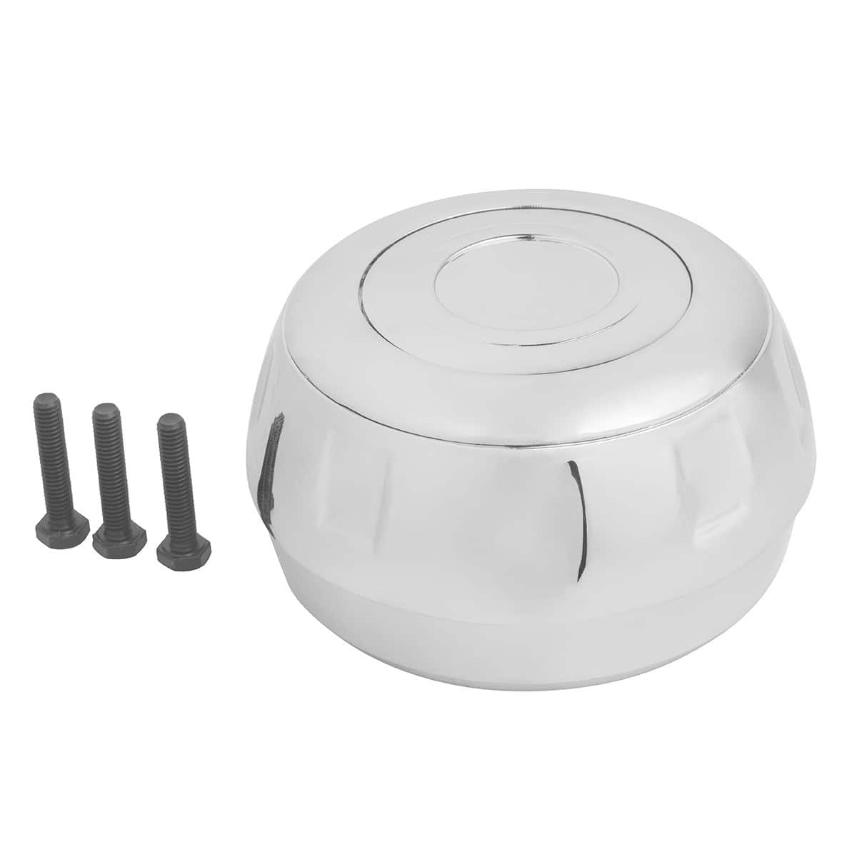 Chrome Steering Wheel Hub & Horn Button Kit For 2000 or Older Navistar International