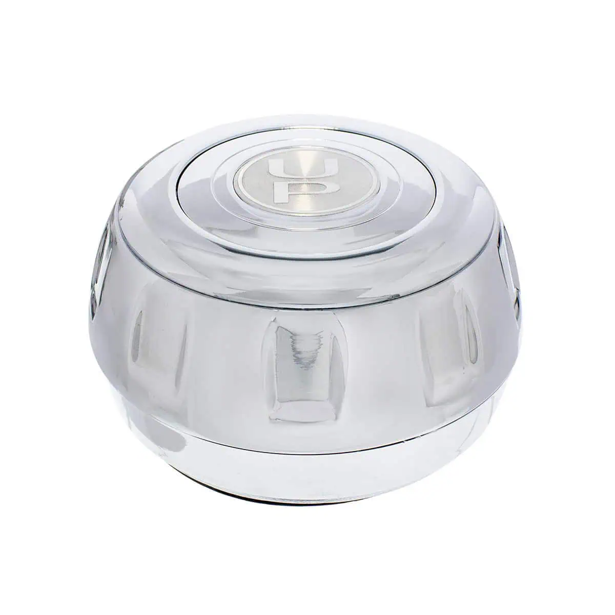 Chrome Steering Wheel Hub & Horn Button Kit For Kenworth (1995-1997) & Peterbilt (1993-1998)