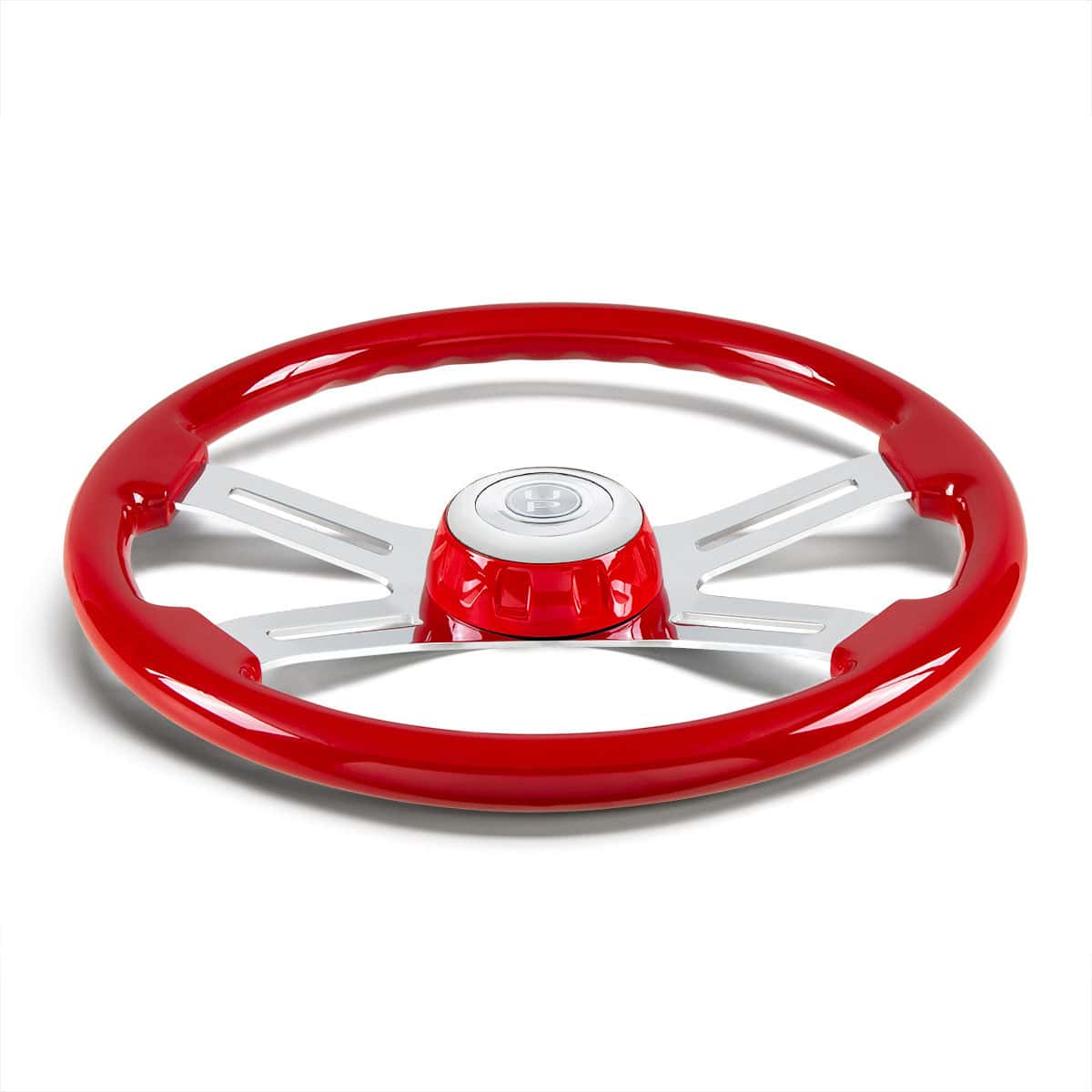 18&Quot; 4 Spoke Steering Wheel With Color Matching Horn Bezel 5 18" 4 Spoke Steering Wheel With Color Matching Horn Bezel