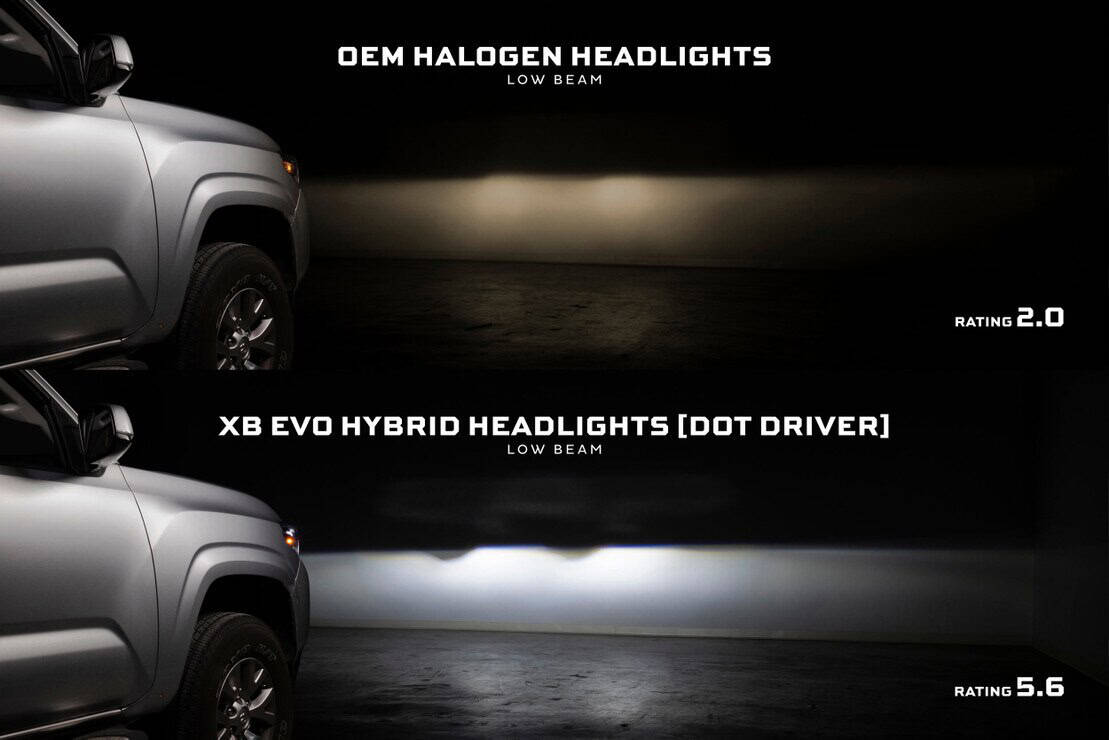 Morimoto 16-23 Toyota Tacoma Xb Evo Hybrid Led Headlights 6 Morimoto 16-23 Toyota Tacoma XB Evo Hybrid LED Headlights