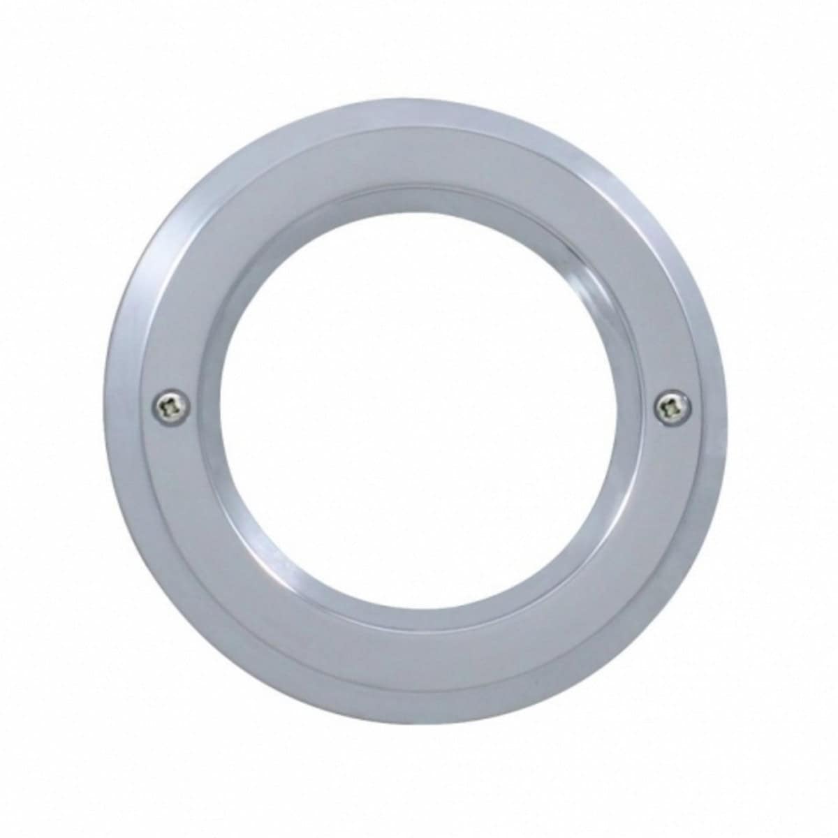 2.5" Chrome Plastic Light Bezel